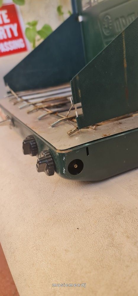  Ozark Trail 2 burner propane camp stove. (Kendall Area location)

