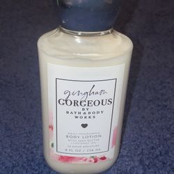 New Bath & Body Works GINGHAM GORGEOUS  LOTION Full Size