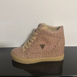 Guess Wygmystify-R High Top Wedge Shoes