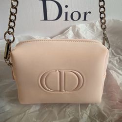 Dior pouch to crossbody bag