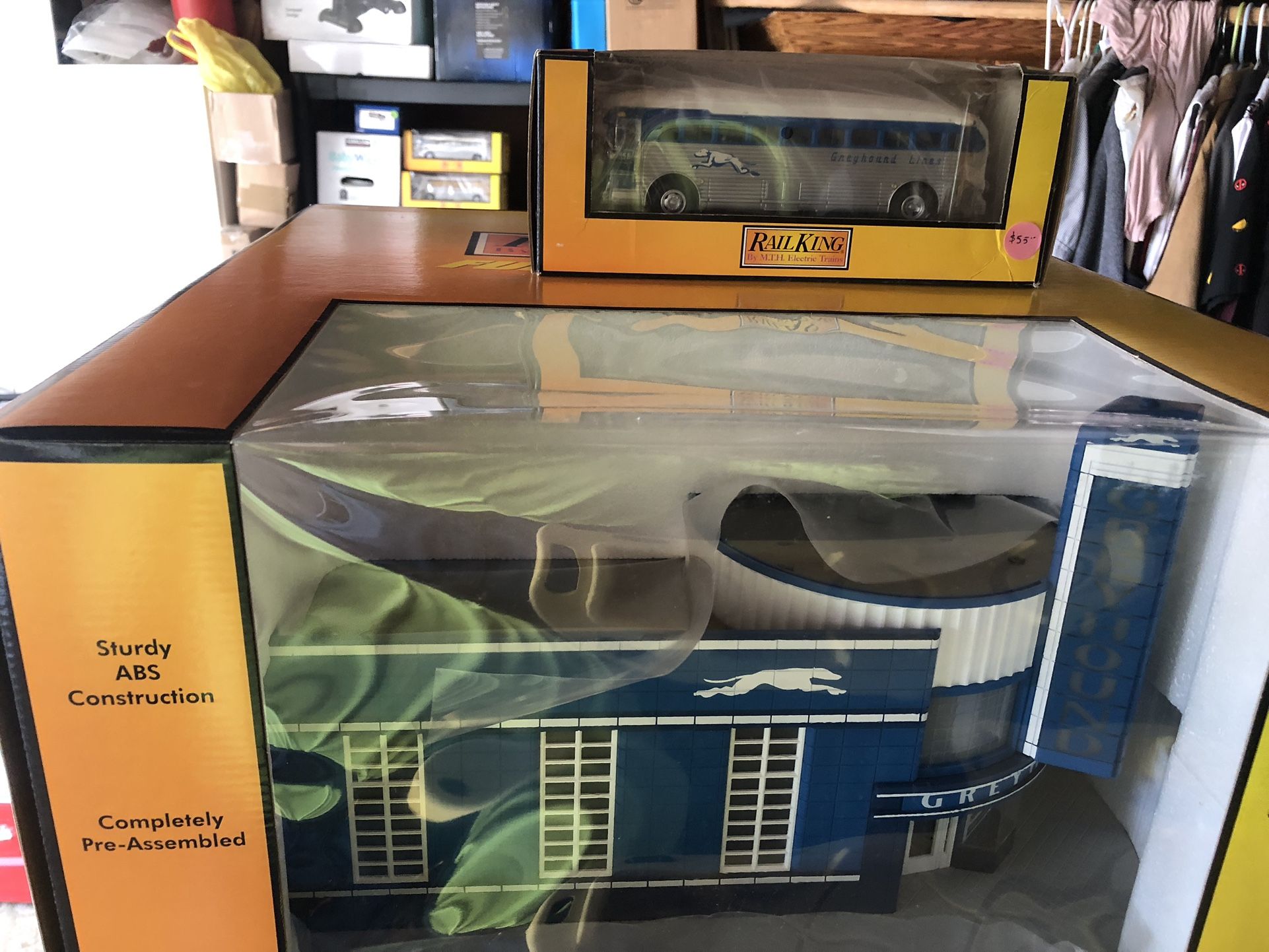 Greyhound Bus Station Includes One Silversides Bus