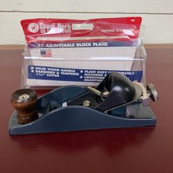 Great Neck G2 7” Adjustable Block Plane