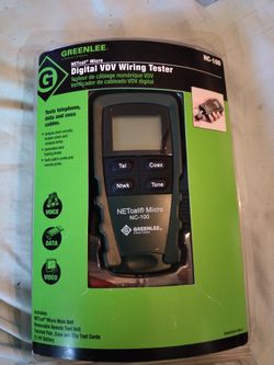 Greenlee Digital Vdv Wiring Tester