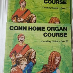3 Conn Home Organ Music Books 