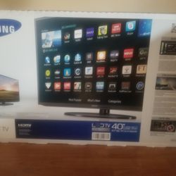 40" Samsung Led Smart TV 