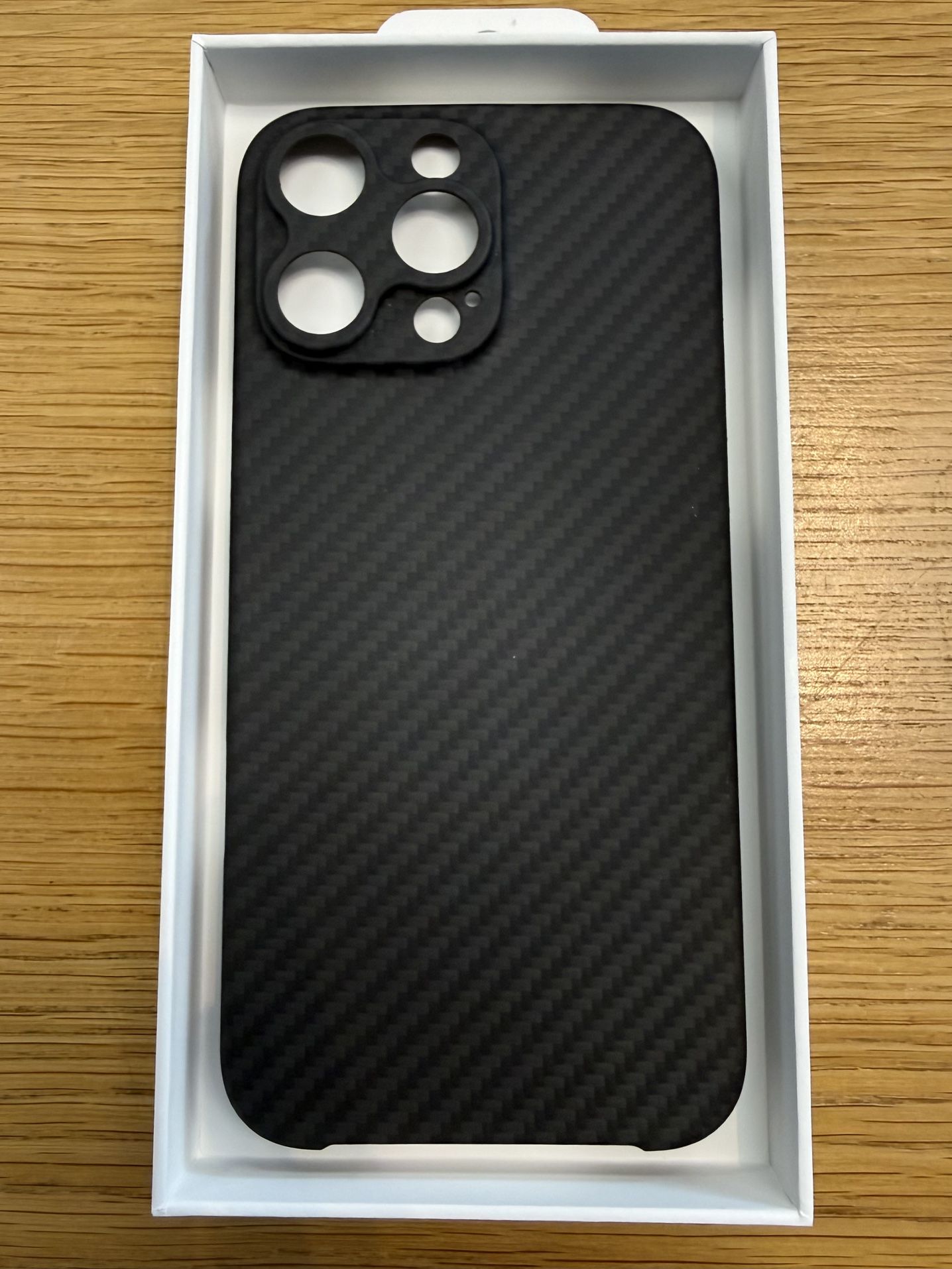 iPhone 16 Pro Max Matte Carbon Case