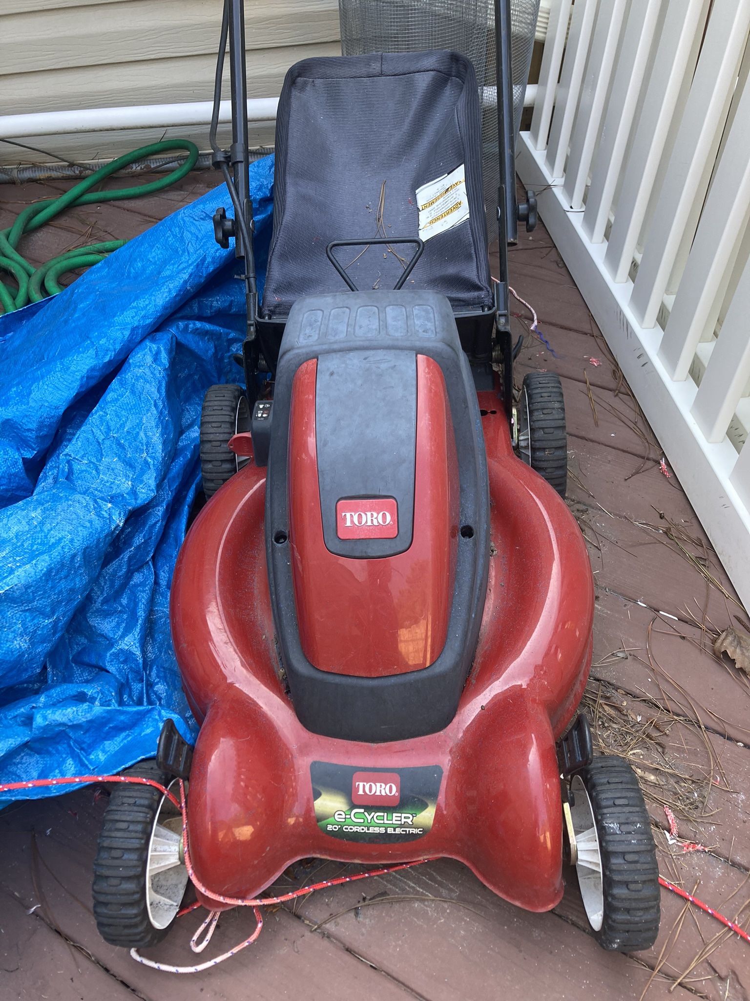 Toro e cycler 20 hot sale