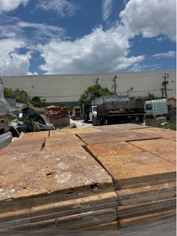Gold travertine