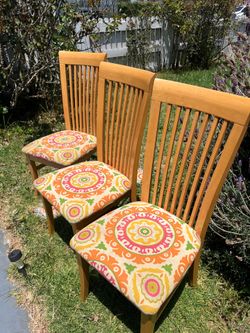 Free oak chairs