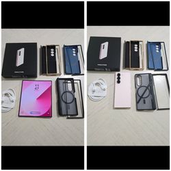 FOR SALE $680 *(OR BEST OFFER $?)* I HAVR A BEAUTIFUL 😍 SAMSUNG FOLD-6 (PINK COLOR🩷) **((512GB))** BIGGER MEMORY, **((NEW CONDITION 10/10)**((FACTOR
