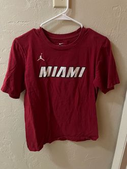 Youth XL Miami heat jordan tee