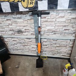 Air Powered jack hammer demo shovel