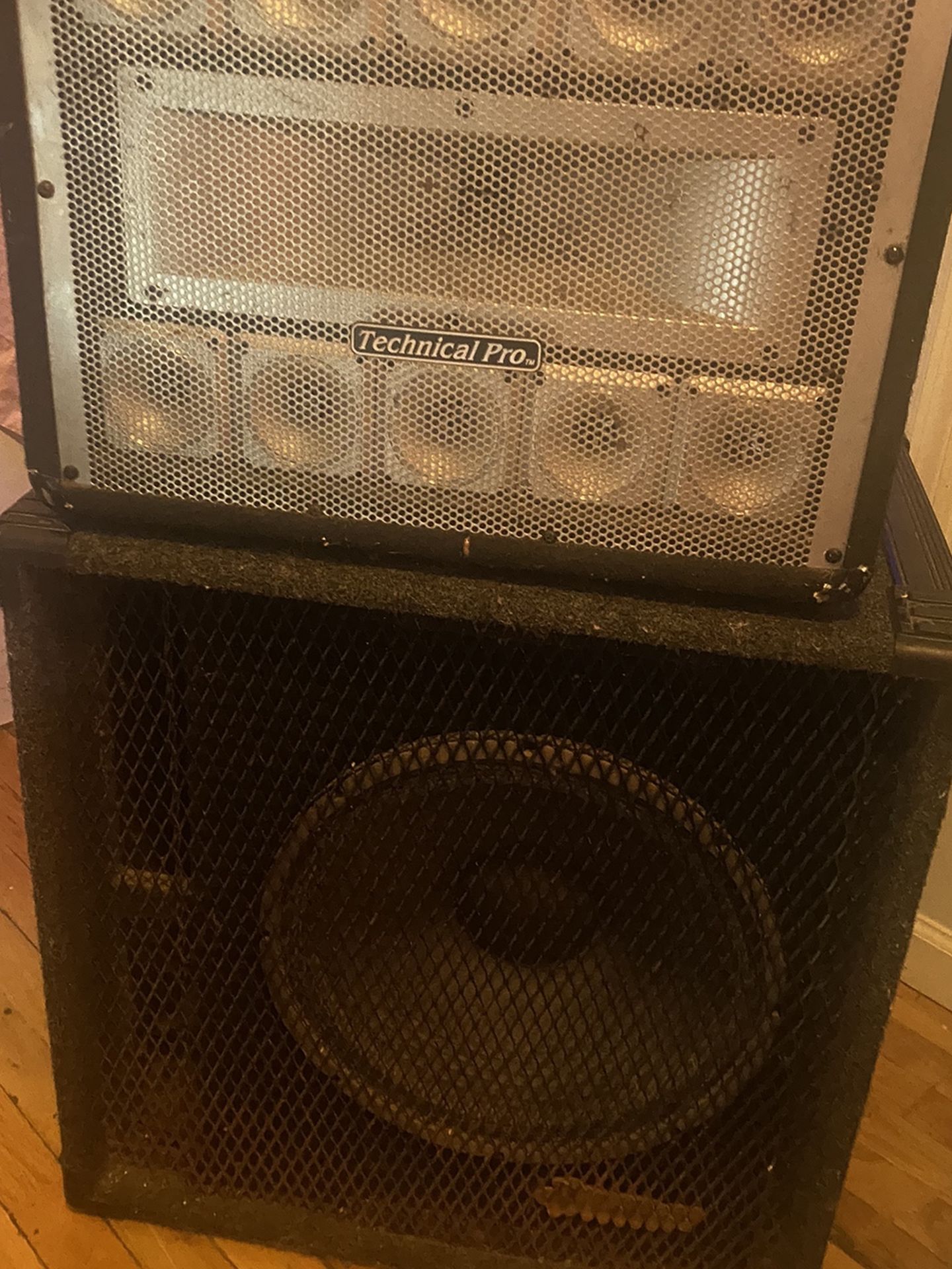 15 inch speaker guitar or for DJ equipment in tweeters 75 bucks