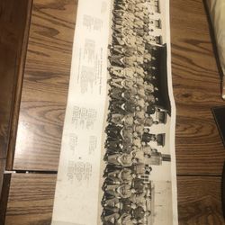 Vintage Military Photo 30”x10”