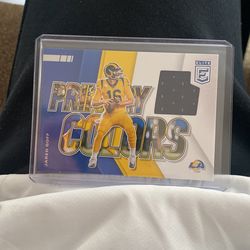 Jared Goff Jersey Card 