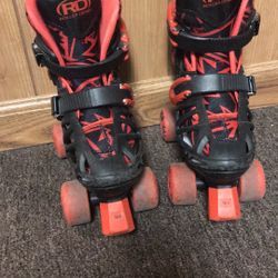 roller derby kids adjustable skates Size 12-2