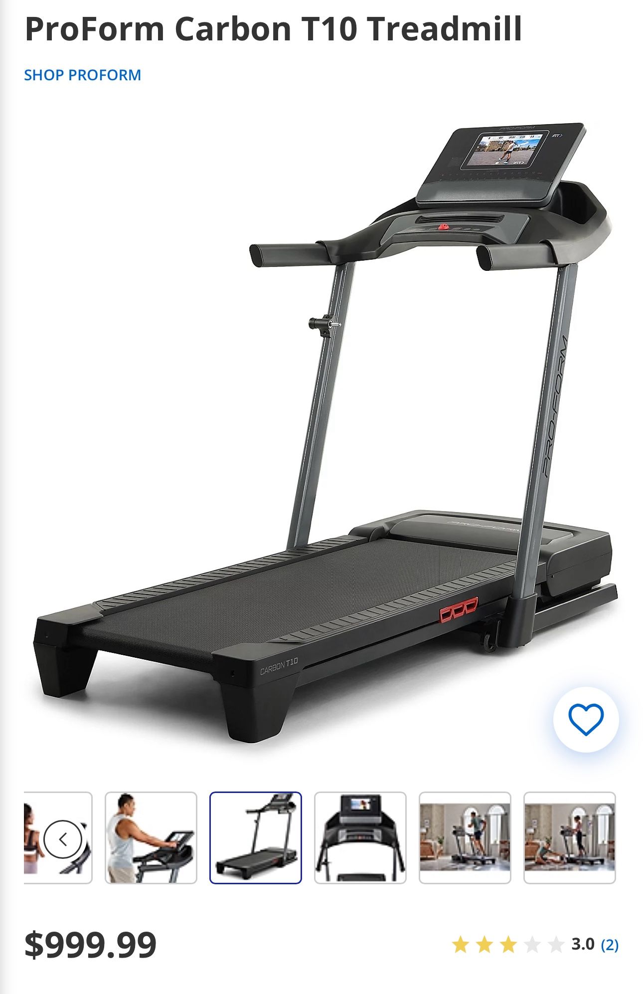 Treadmill for sale 