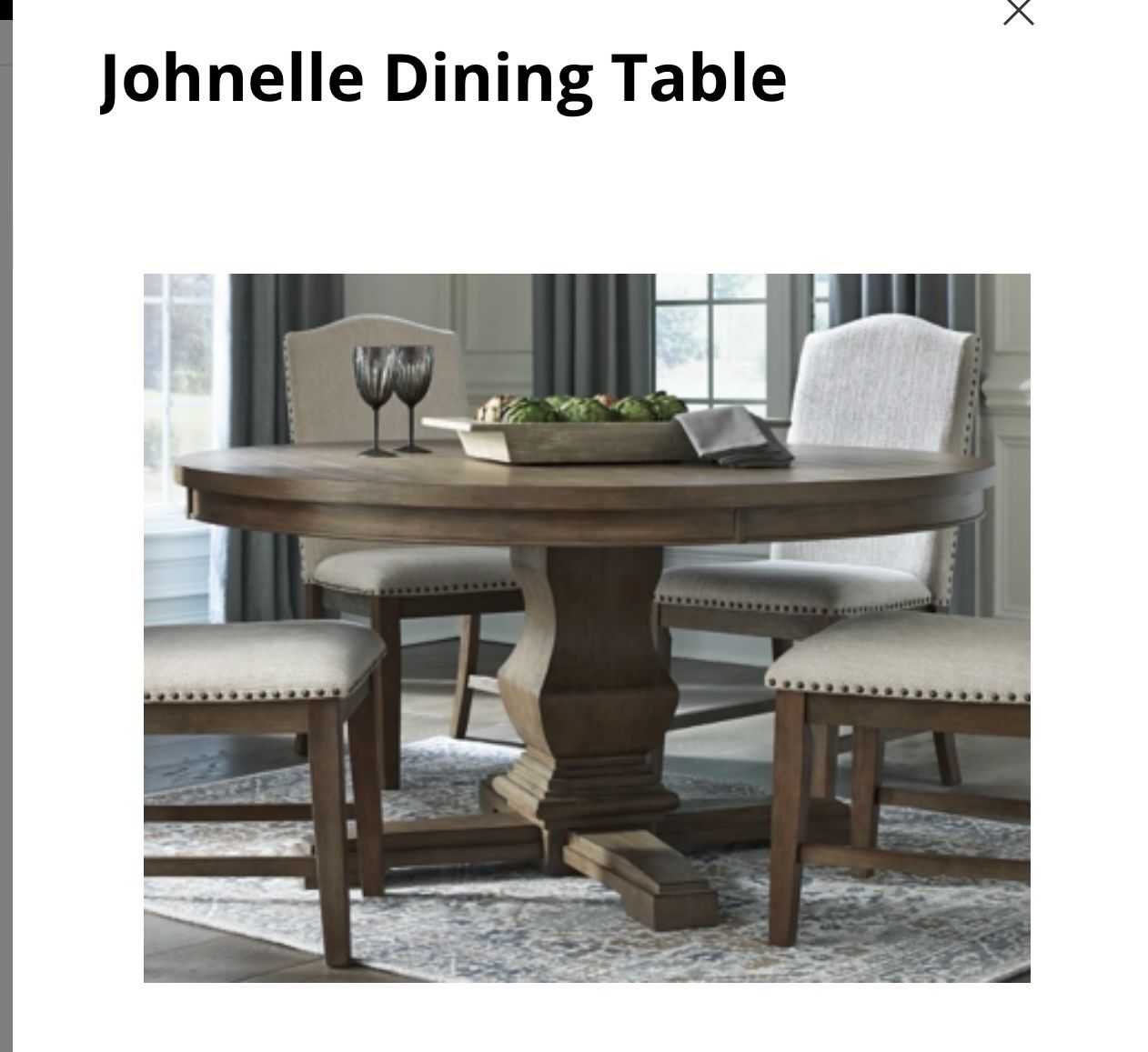 Johnelle Dining Set for Sale in Pumpkin Center, CA OfferUp