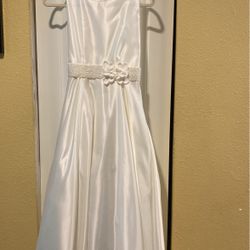 White  Bridesmaid dress 