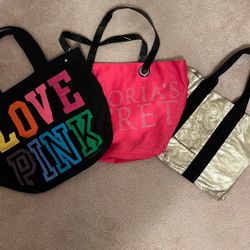 Victoria’s Secret Tote Bags 3 For $20