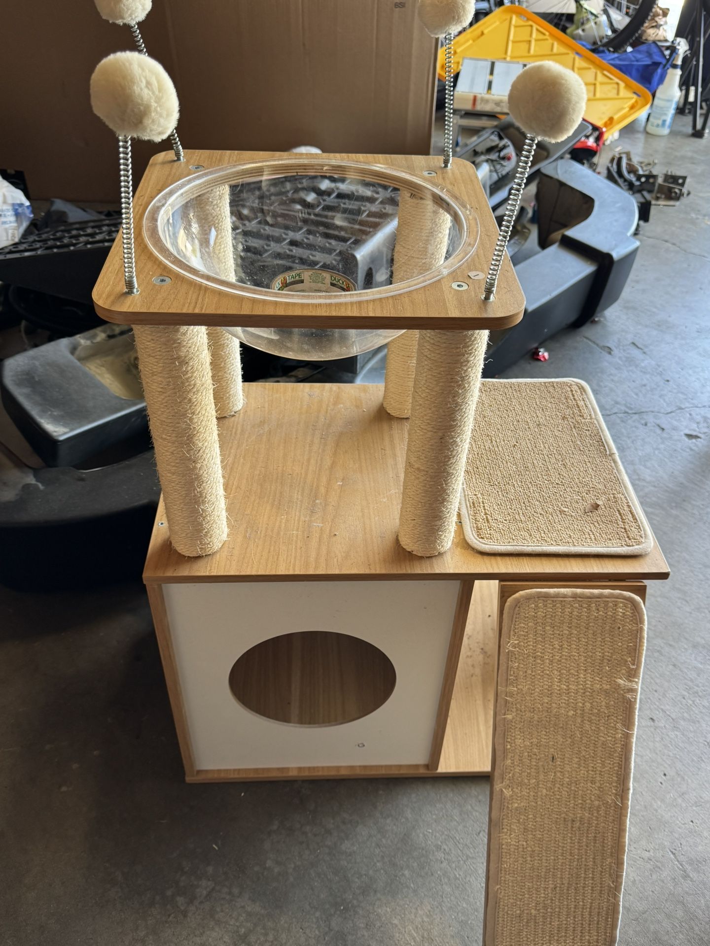 Cat Tree And Litter Box