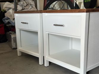 White Nightstands (2)