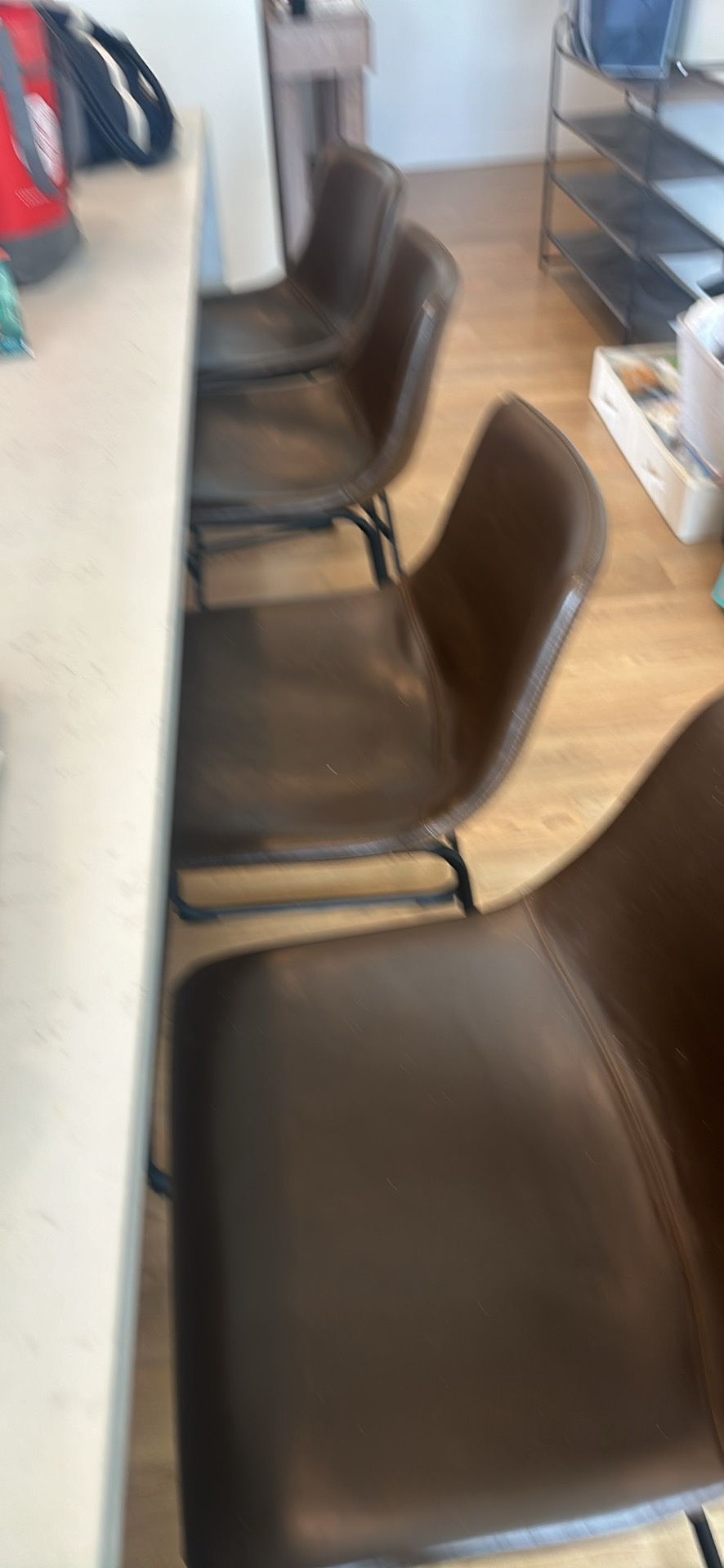 4 Regular Height Counter Stools