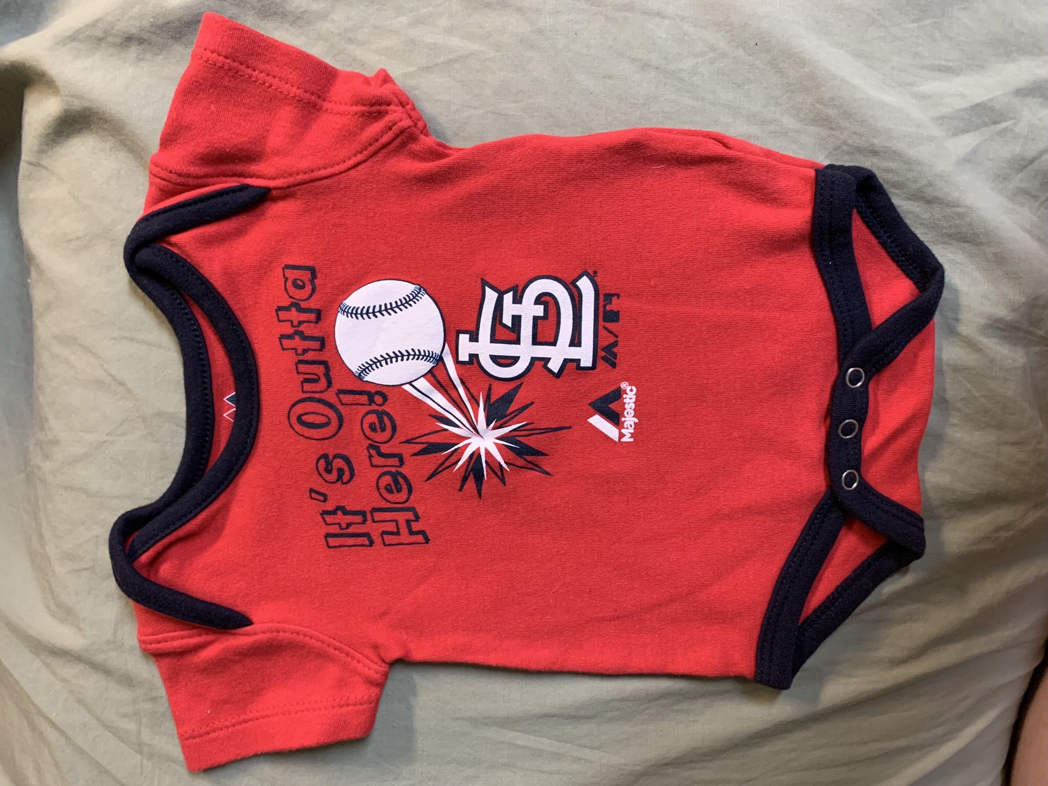 Saint Louis Cardinals Onesie Size 0 - 3 Months
