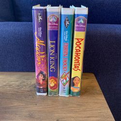 Vintage Disney VHS Lot