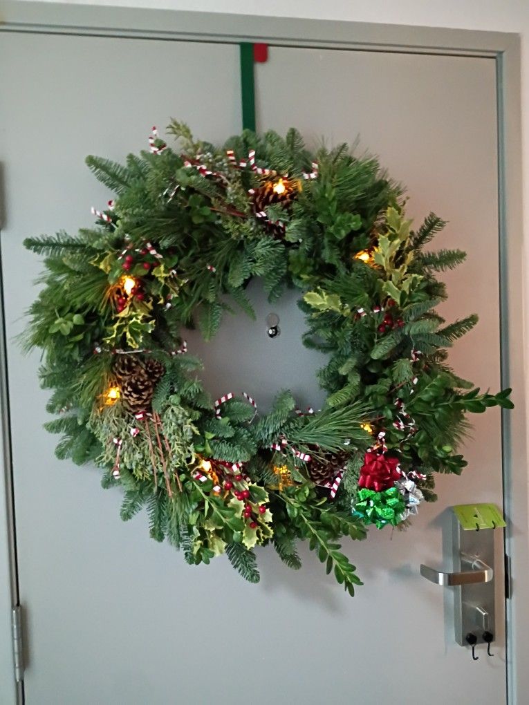Holiday Decorated Wreaths