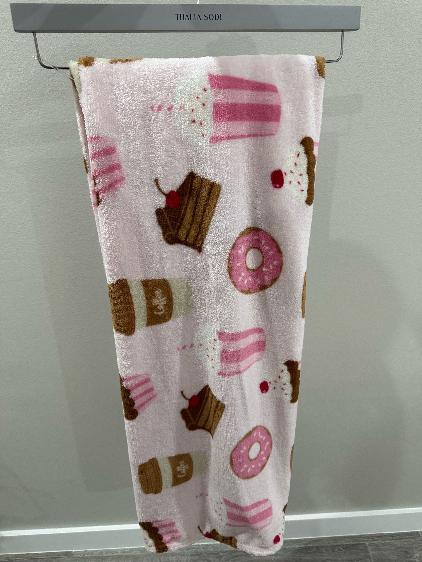 pink sweet treats blanket