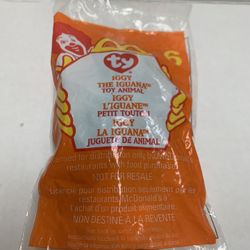 1999 McDonald’s Ty Teenie Beanie Baby Iggy The Iguana