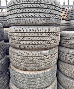✅ 215 55 R 18 Bridgestone tires en perfectas condiciones de Vida