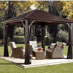Brand New Patio Outdoor Gazebo 10x10 Installation Available