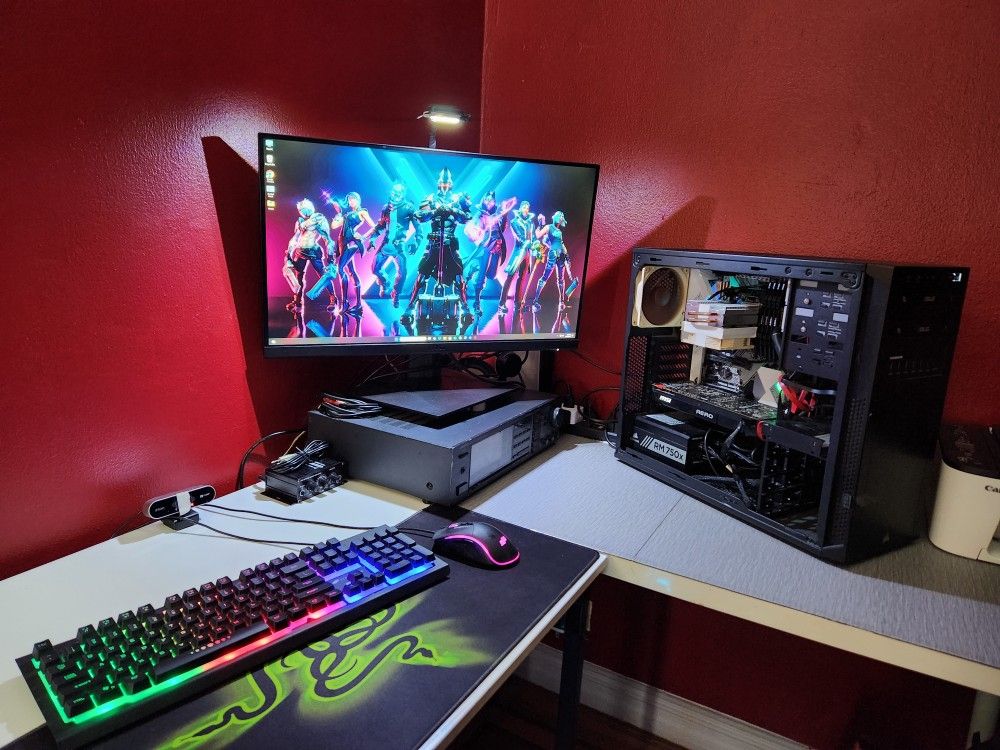 Pc Gamer I7 8700 Up To 4.6. Win 11 . 32gb Ram Gpu 8gb Asus