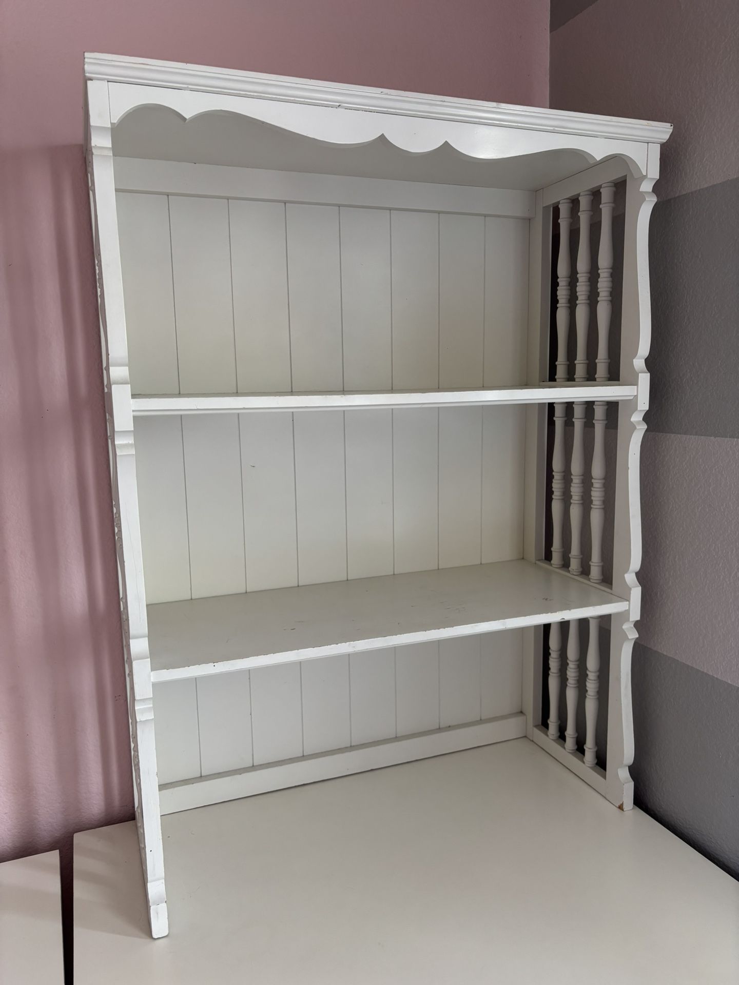 Vintage white dresser set