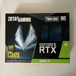 RTX 3060 TI NVIDEA GEFORCE ZOTAC TWIN EDGE (2X)