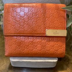 Gucci Microguccissima Leather Wallet 