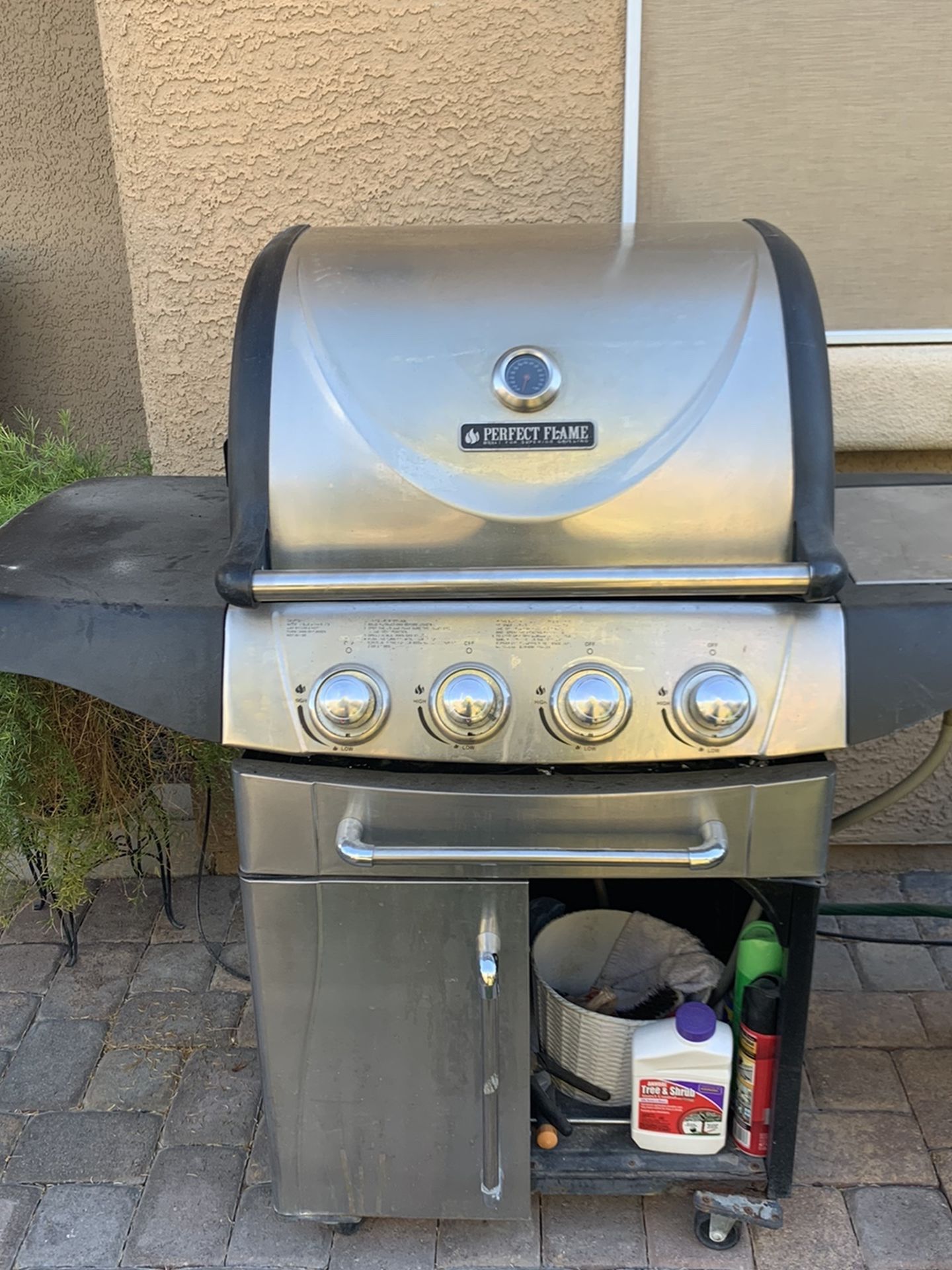 Natural Gas BBQ With Side Burner