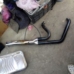 Exhaust System For Harley Davidson Motorcycle