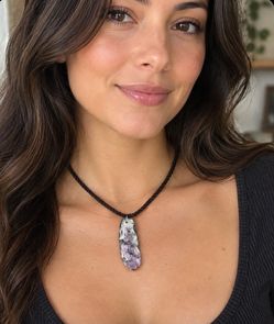 Necklace Amethyst