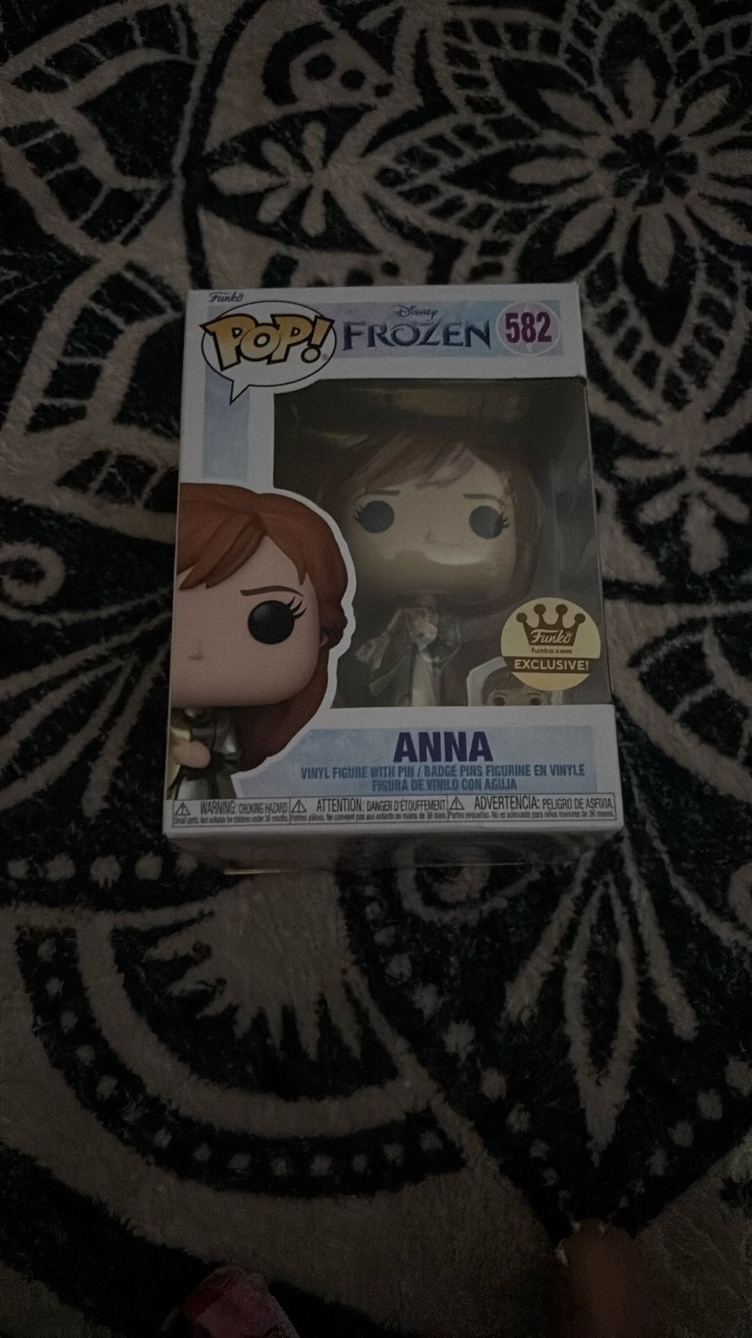 Anna Vinyl Figure with Pin