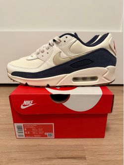 Nike Air Max 90 “Rare Air Pale Ivory Thunder Blue” Men’s Size 8 IH4379-110