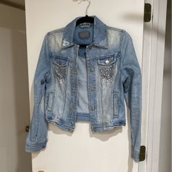 Celebrity Pink Denim Jean Jacket 