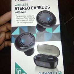 BRAND NEW WIRELESS EAR BUDS. 🔵🦷 