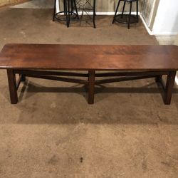 Bench made with Real Wood