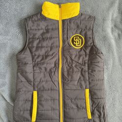 Padres Puffer Vest