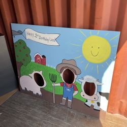 Barn Yard Farm Party Decor