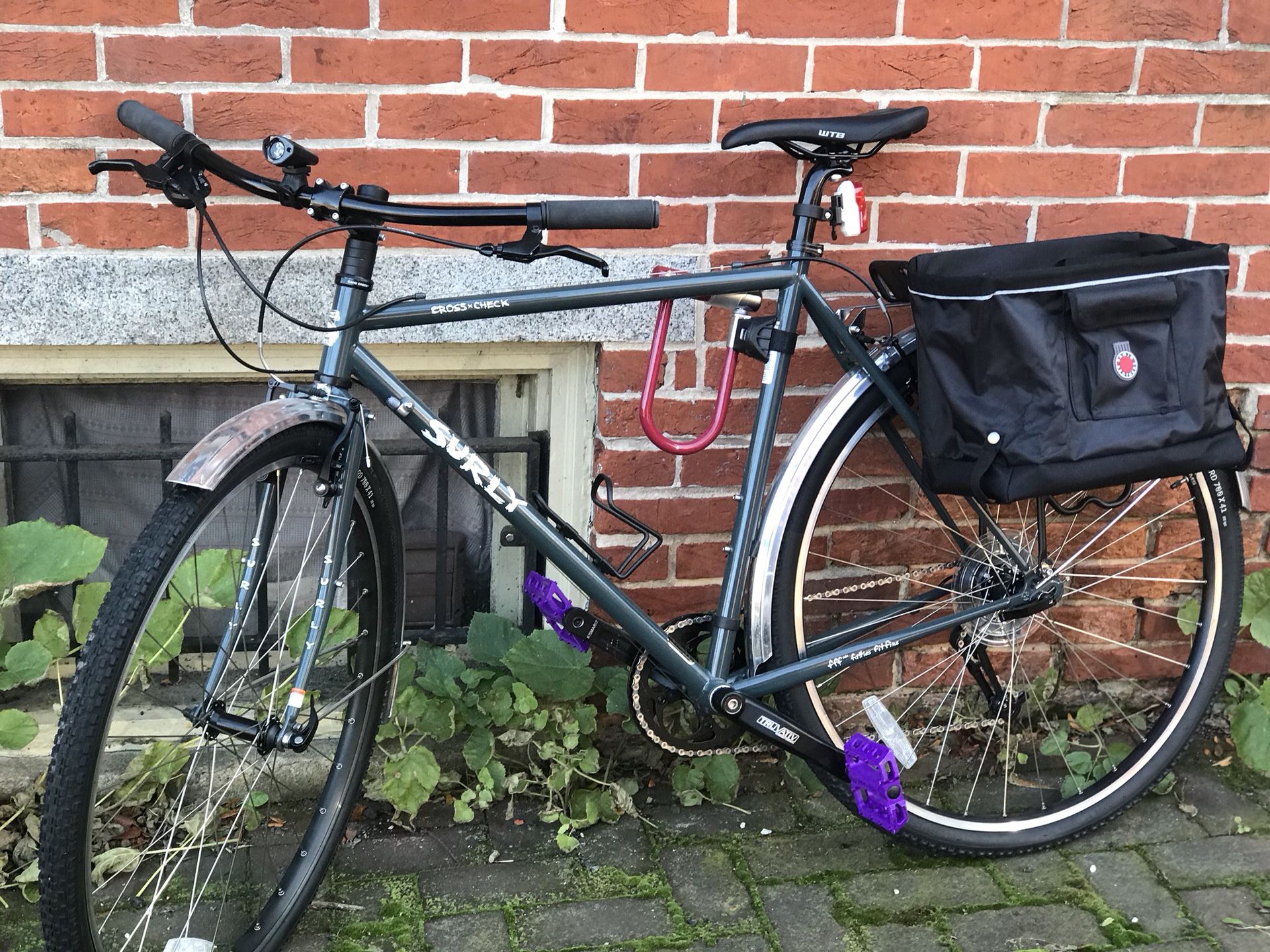 Custom Surly Flat Bar Cross-Check City Commuter Bicycle