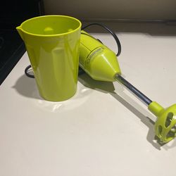 Lime Green Cusinart Stick Blender